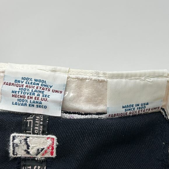 Vintage Y2Ks Boston Red Sox Hat Baseball Cap New Era Wool USA Blue Fitted 7 1/8 - Picture 10 of 10